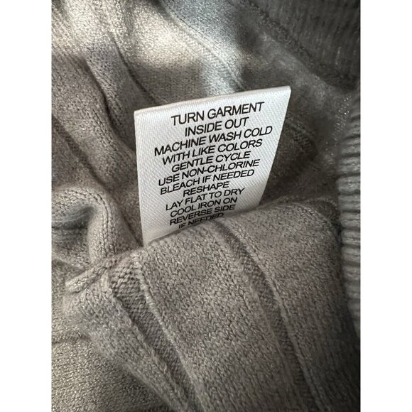 Love Ellie Mia Knit Sweater~Size XXL~Gray Criss Cross Back Detail ~ L1 09 - Picture 12 of 12